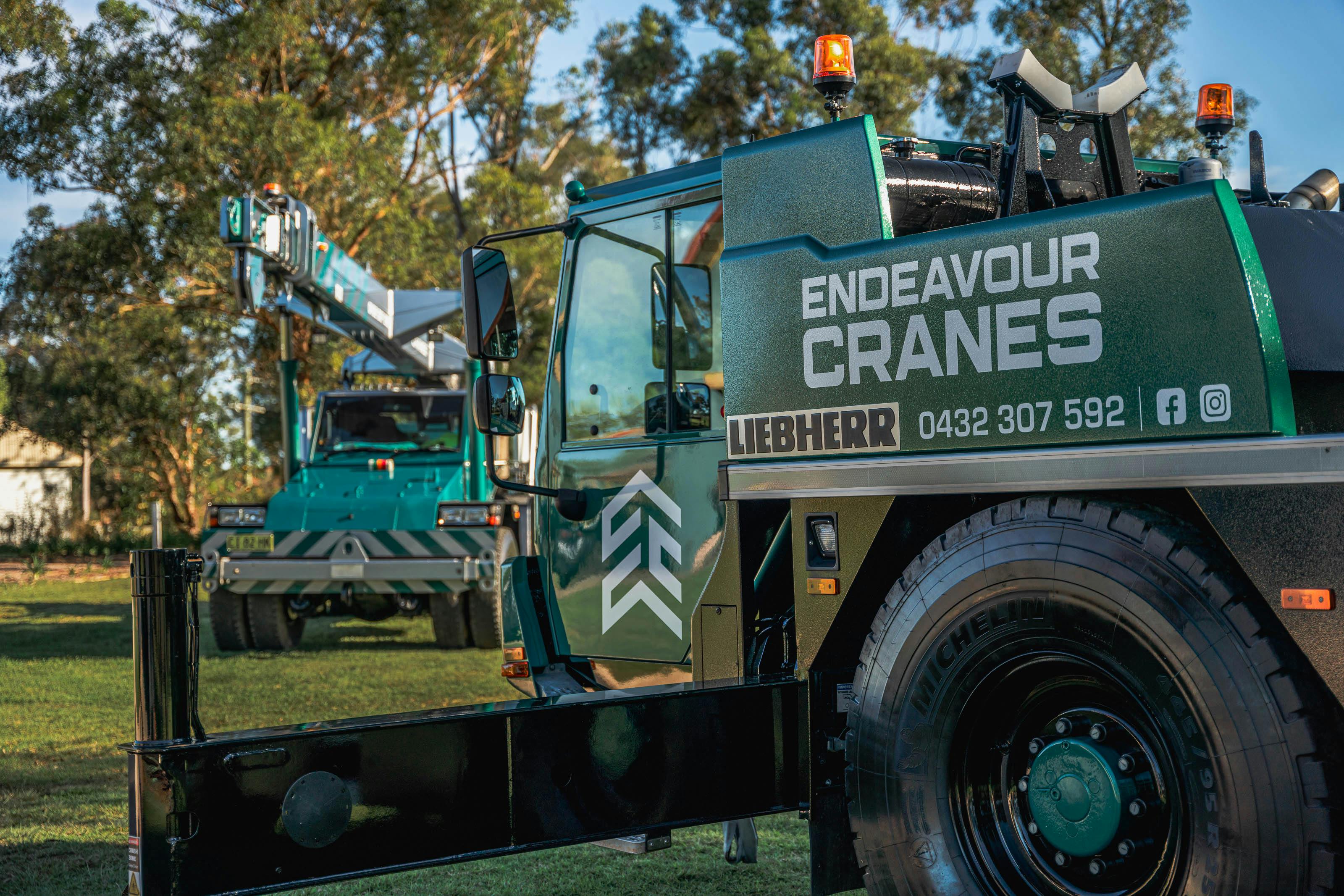 Logo of Endeavour Cranes