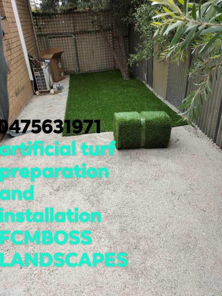 Logo of firstchoice mowing landscaping