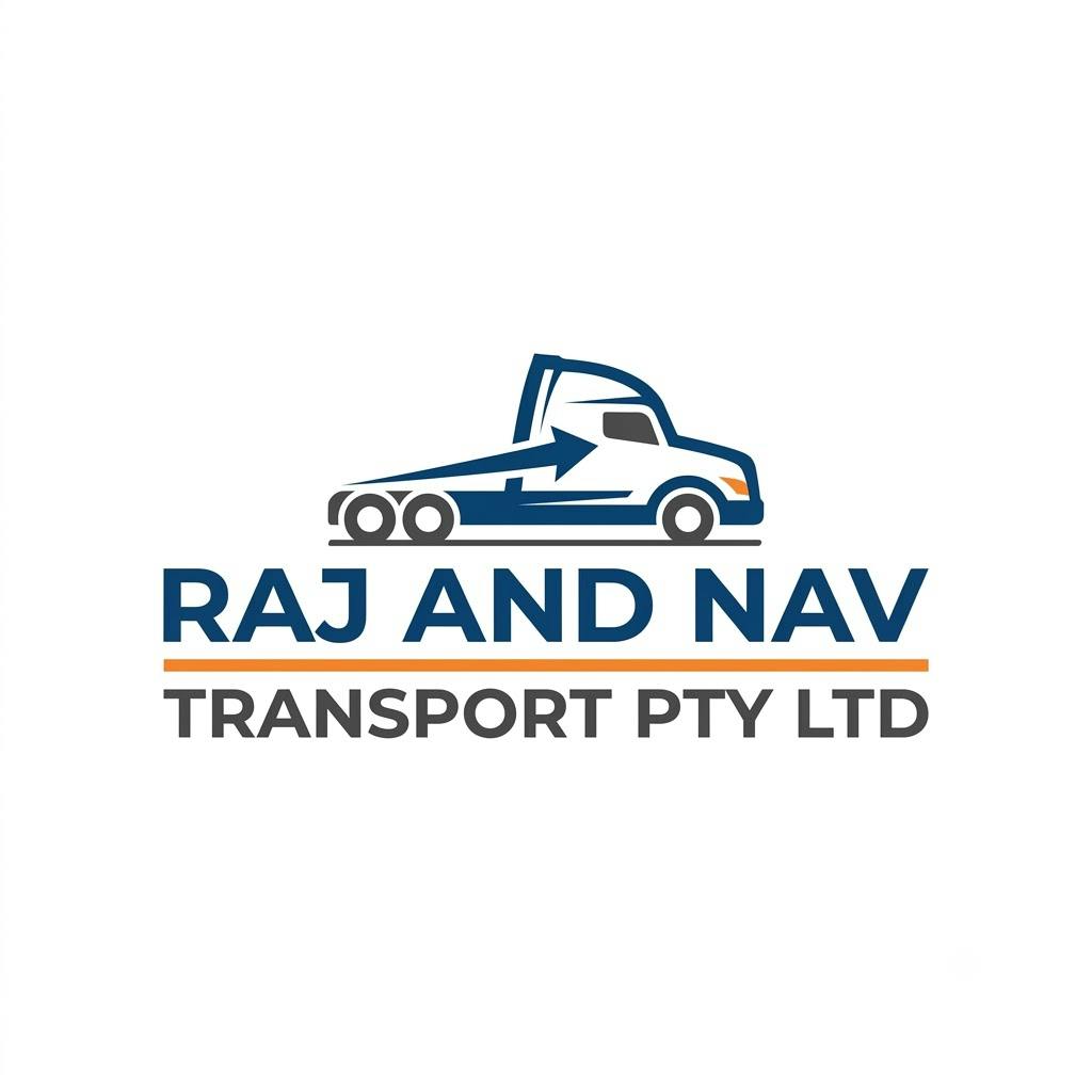 Logo of Raj and nav transport pty ltd