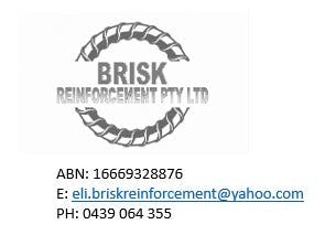 Logo of Brisk Reinforcement pty Ltd
