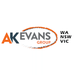 Logo of AK Evans Earthmoving