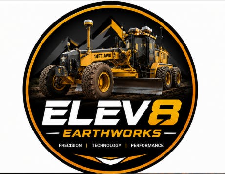 Logo of Elev8 earthworks