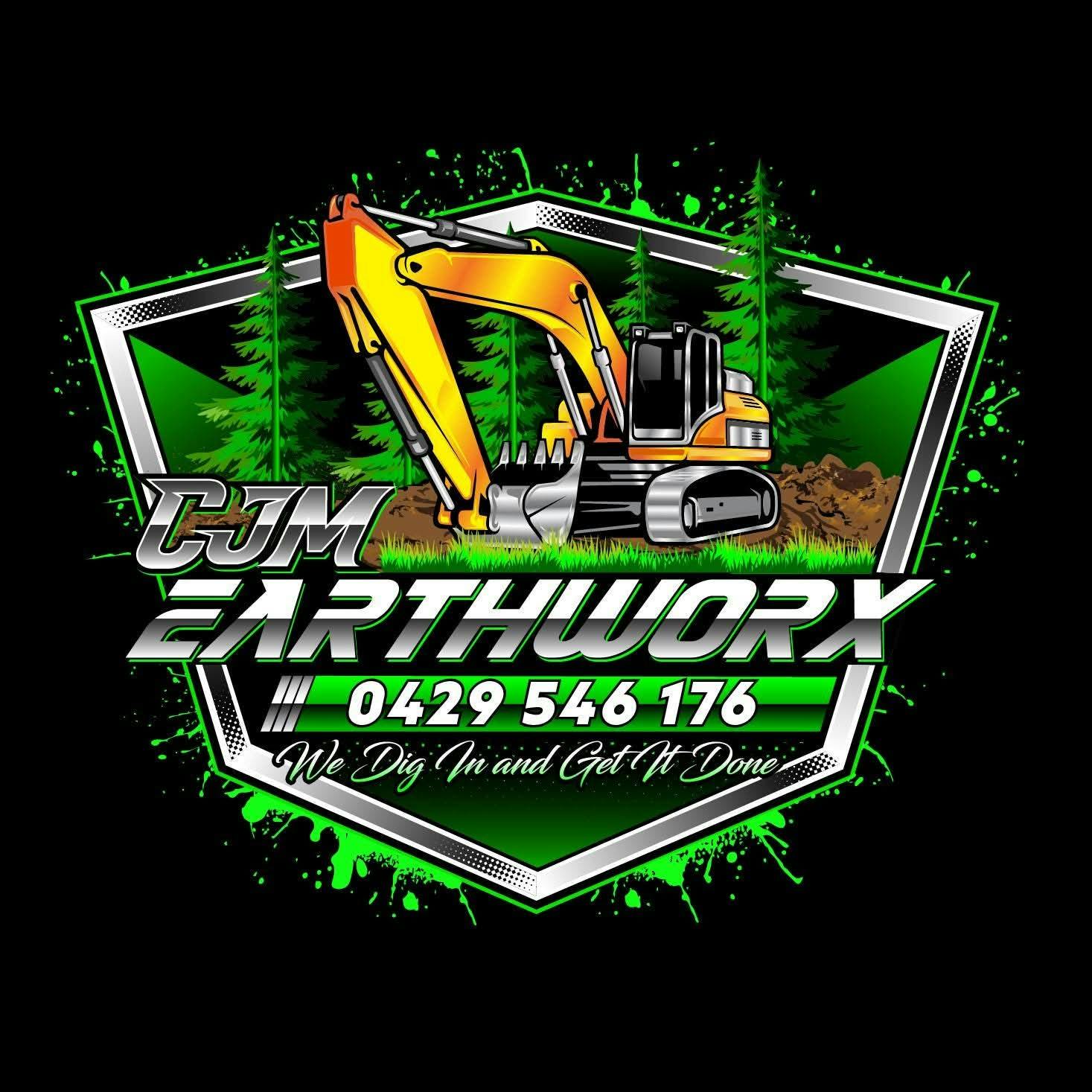 Logo of CJM Earthworx & Plant Hire