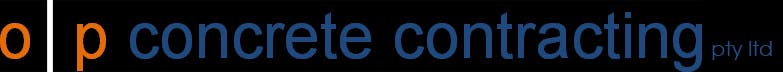 Logo of OP Concrete Contracting Pty Ltd