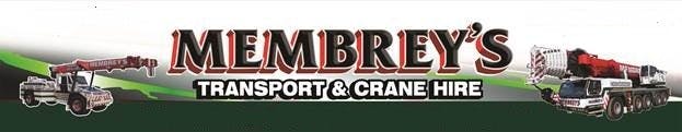 Logo of Membrey's Transport and Crane HIre