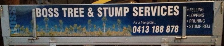 Logo of BOSS Tree & Stump Services