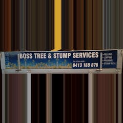 Logo of BOSS Tree & Stump Services