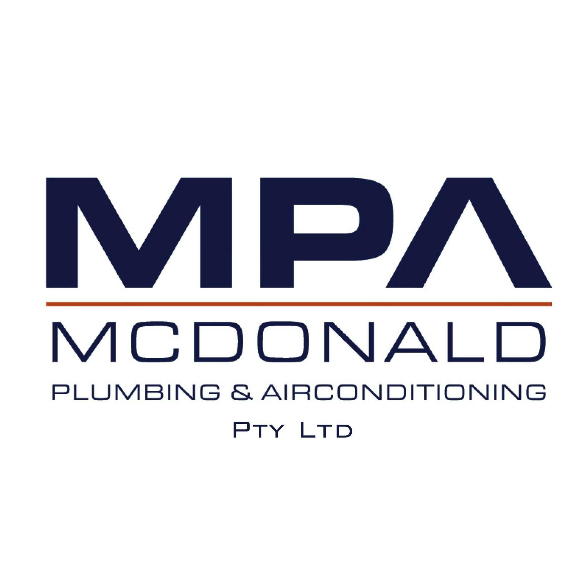 Logo of McDonald Plumbing and Airconditioning