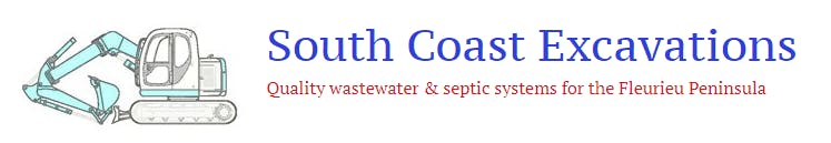 Logo of South Coast Excavations Septic & Drainage