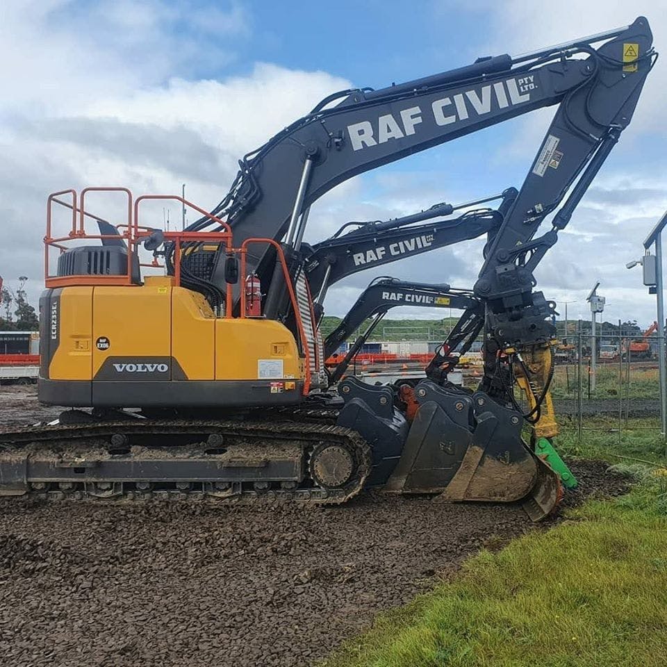 Logo of Raf Civil Pty Ltd