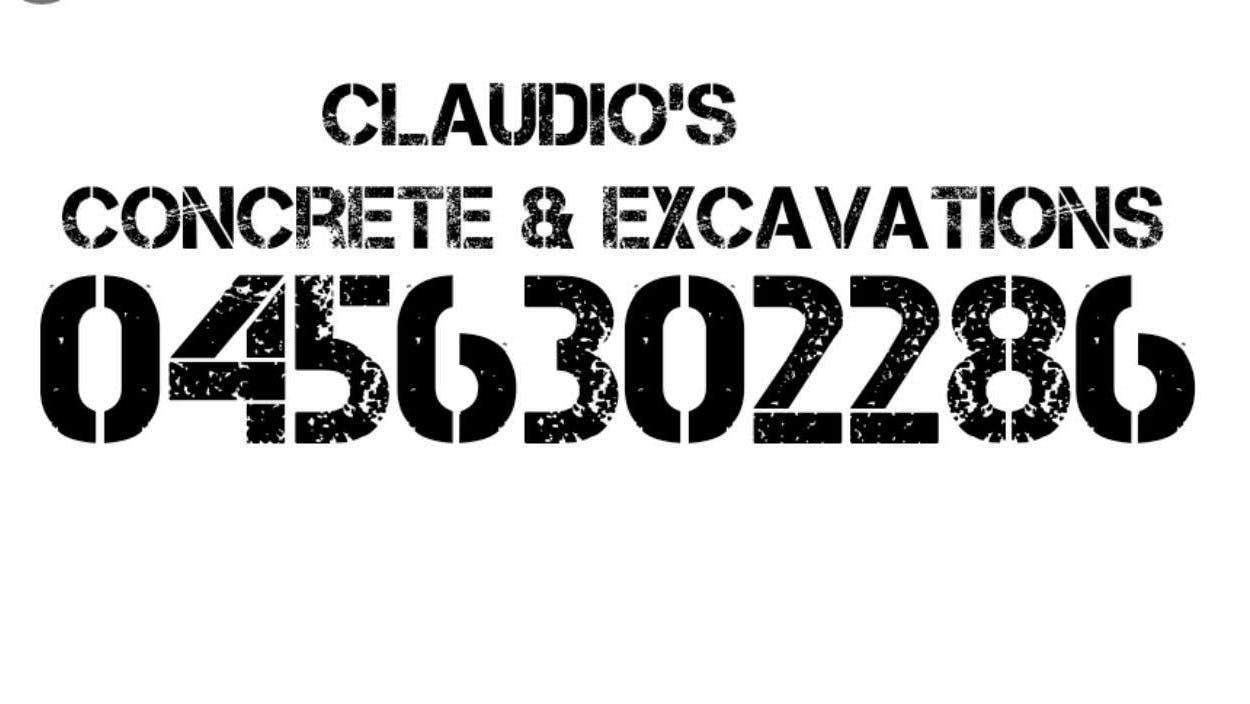Logo of Claudio's Concrete & Excavations