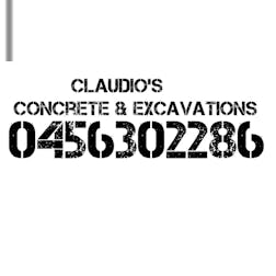 Logo of Claudio's Concrete & Excavations