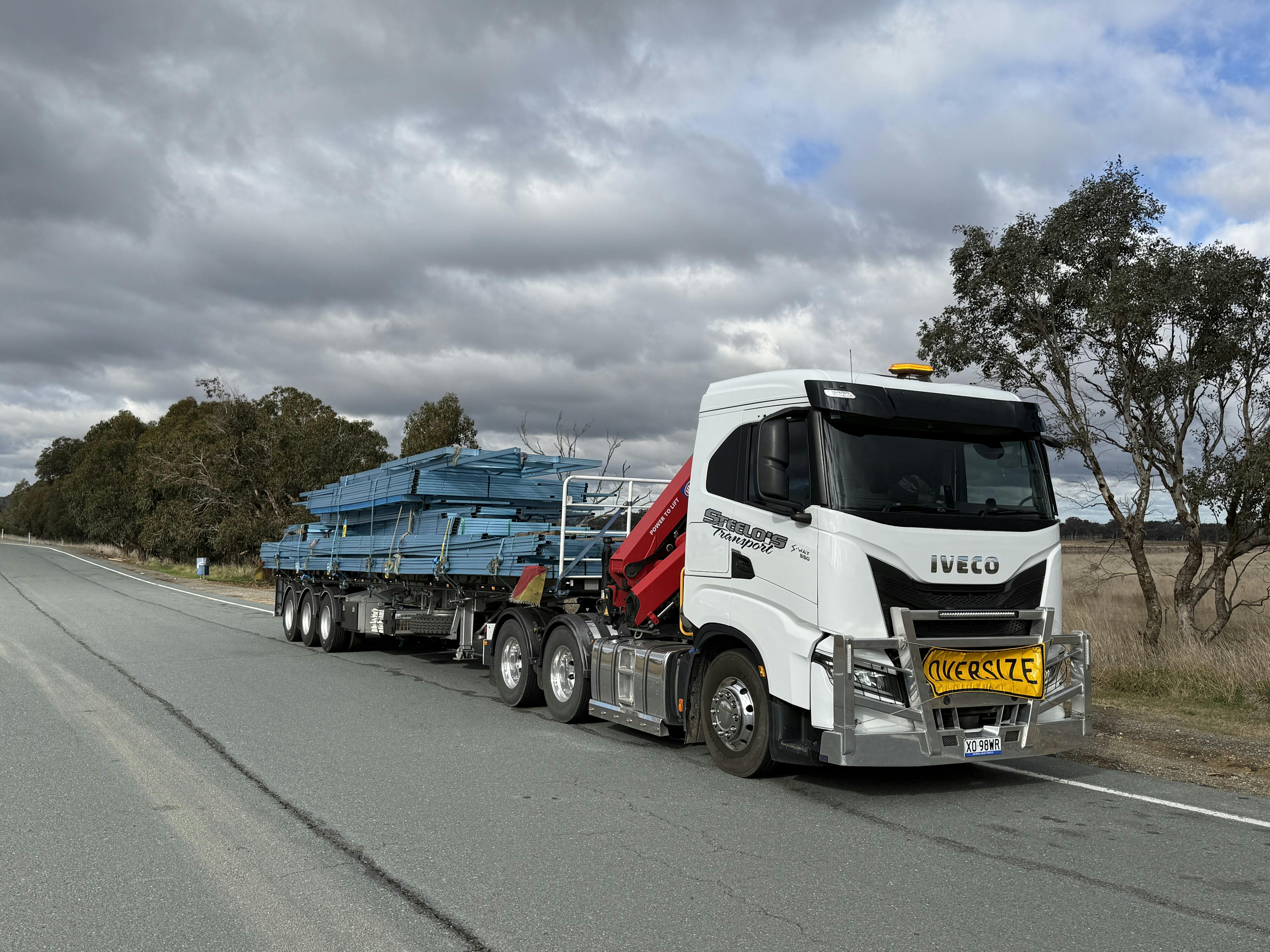 Logo of Steelos transport