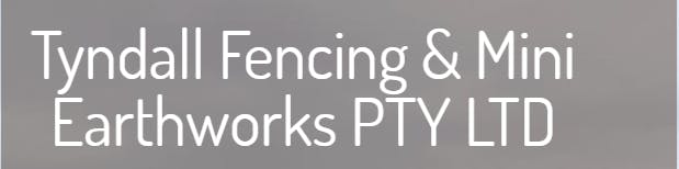 Logo of Tyndall Fencing & Mini Earthworks Pty Ltd
