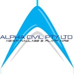 Logo of Alpha Civil Pty Ltd