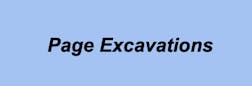 Logo of Page Excavations