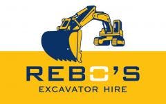 Logo of Rebo’s Excavator Hire