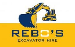 Logo of Rebo’s Excavator Hire