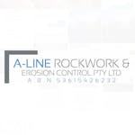 Logo of A-Line Rockwork & Erosion Control Pty Ltd