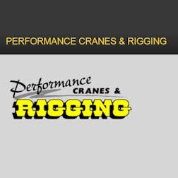 Logo of PERFORMANCE CRANES & RIGGING PTY LTD