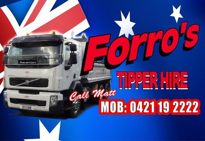 Logo of Forro's Tipper hire
