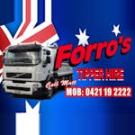 Logo of Forro's Tipper hire