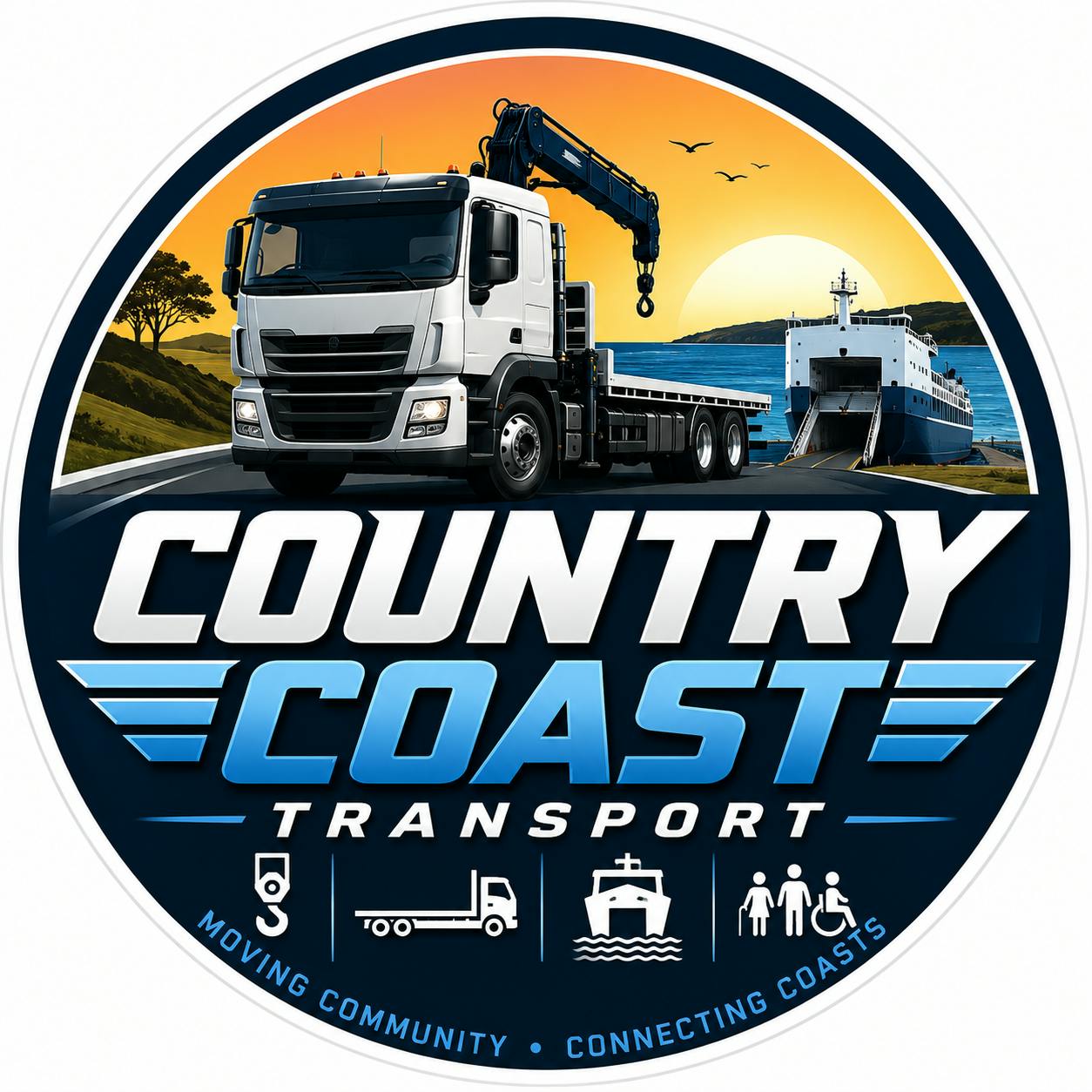 Logo of Country Coast Transport