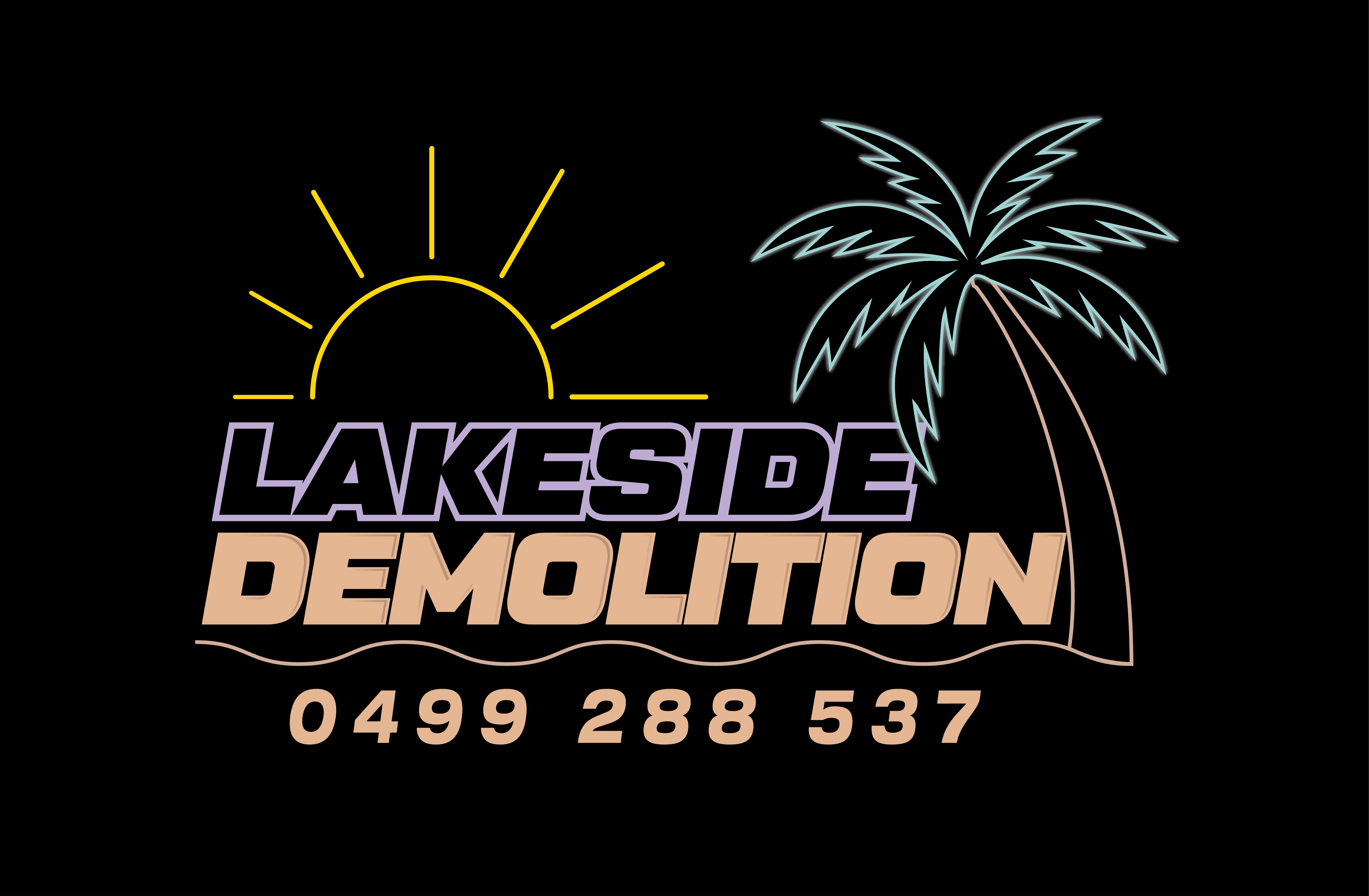 Logo of Lakeside demolition pty Ltd