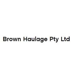Logo of Brown Haulage Pty Ltd