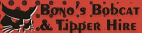 Logo of Bono's Bobcat & Tipper Hire