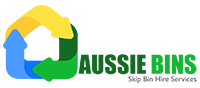 Logo of Aussie Bins - Skip Bin Hire Brisbane