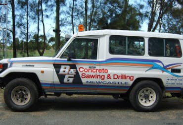 Logo of B & G Concrete Sawing & Drilling
