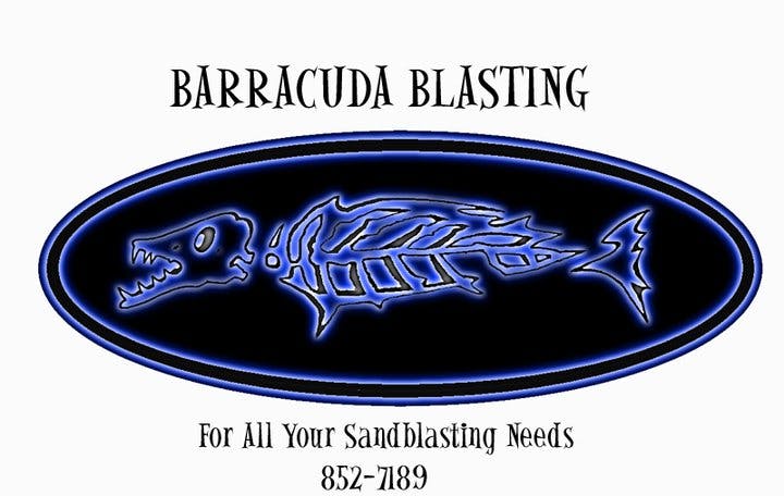 Logo of Barracuda Blasting