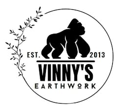 Logo of Vinny's Earthworks
