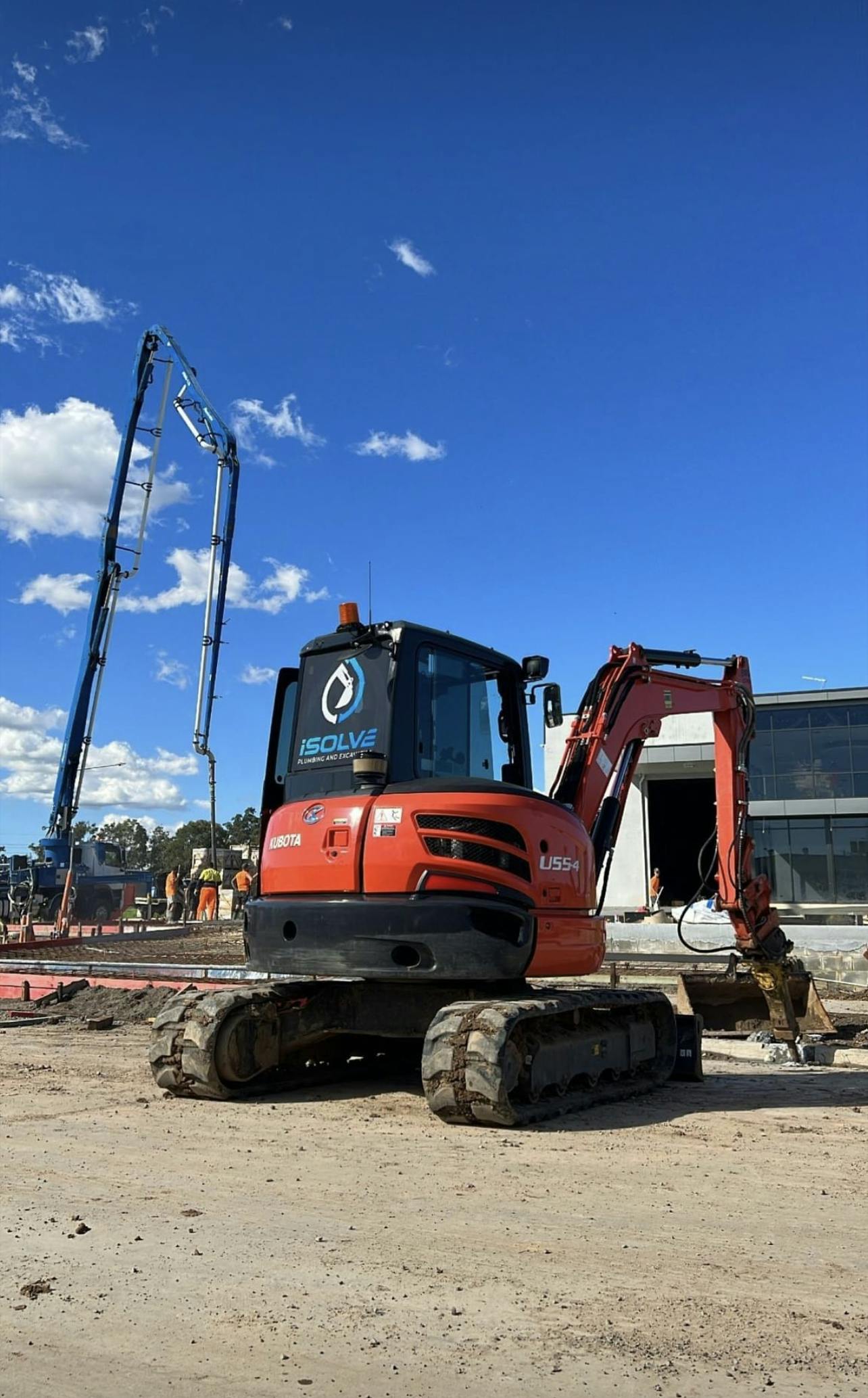 Logo of iSolve Plumbing & Excavation