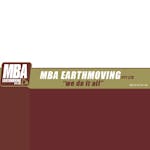 Logo of MBA Earthmoving pty ltd