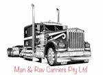 Logo of Man & Rav carriers pty ltd