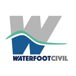 Logo of Waterfoot civil and hire