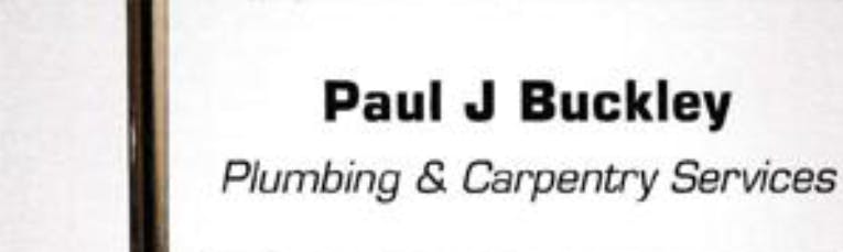 Logo of Buckley Paul J Plumbing & Carpentry Service