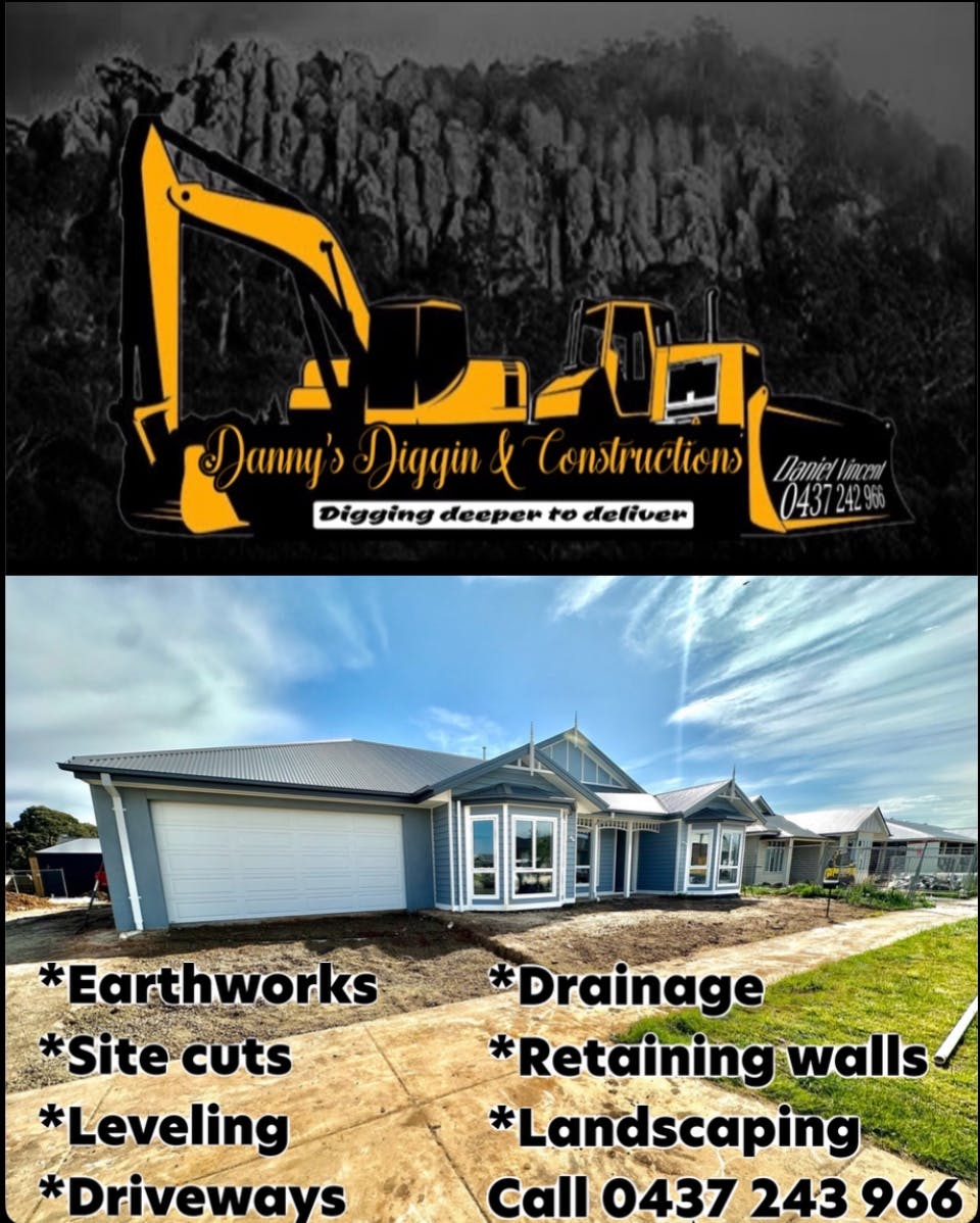 Logo of Danny’s Diggin & Constructions