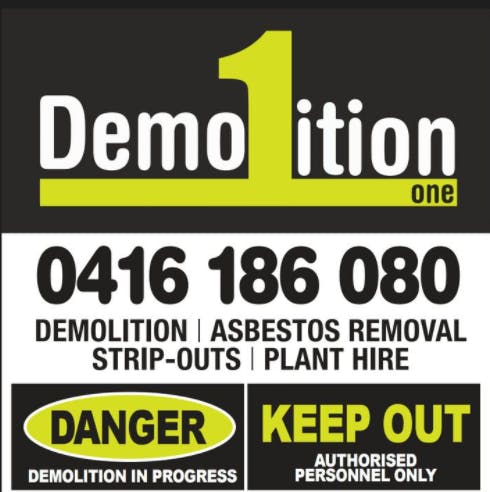 Logo of Demolition One Australia P/L