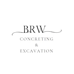 Logo of BRW Concreting & Excavation