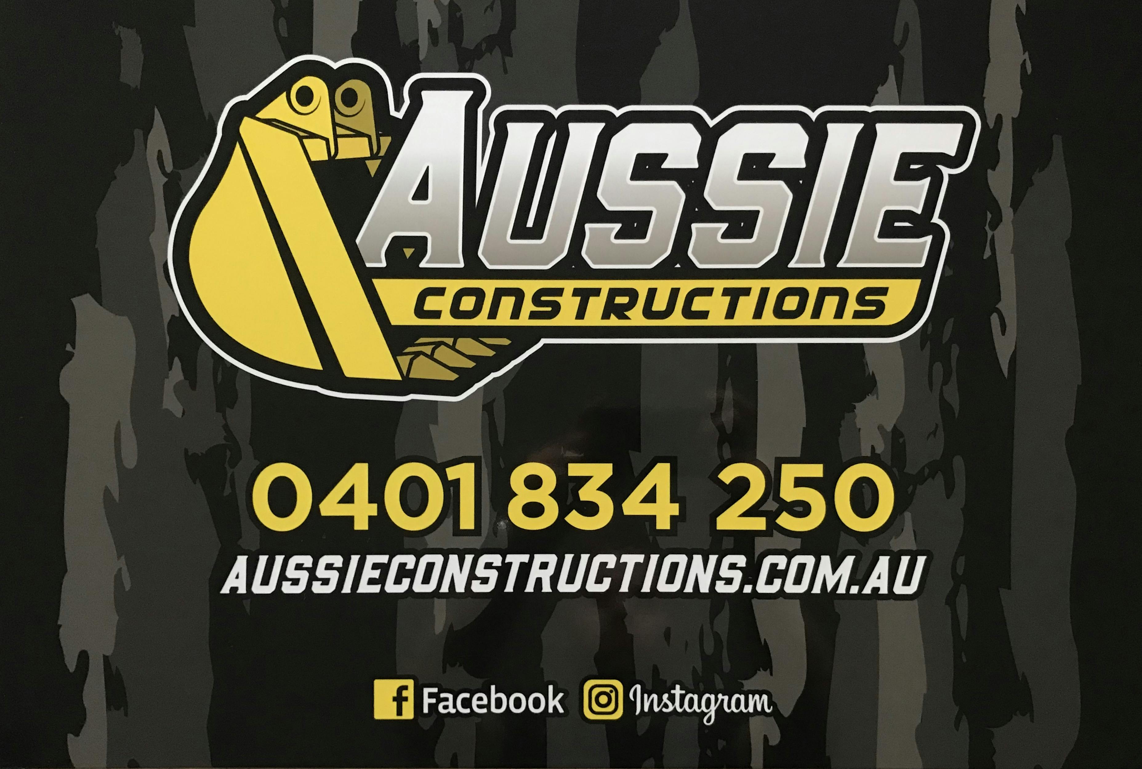 Logo of Aussie Constructions PTY LTD