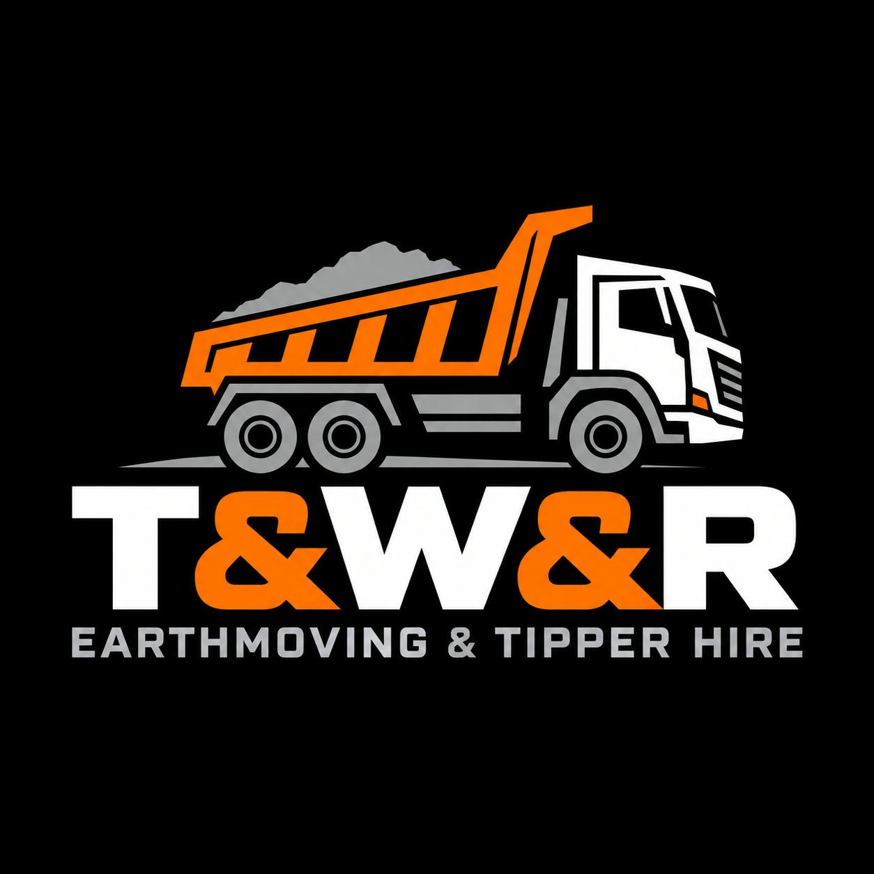 Logo of T&W&R Earthmoving &Tipper Hire