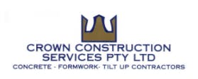 Logo of Crown Construction Services Pty Ltd