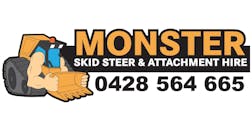 Logo of Monster Skid Steer & Attachment Hire