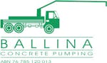 Logo of Ballina Concrete Pumping