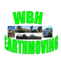 Logo of WBH Earthmoving