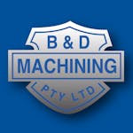 Logo of B & D Machining Pty Ltd