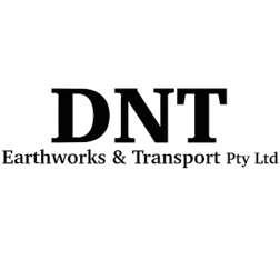 Logo of DNT earthworks & transport pty  ltd